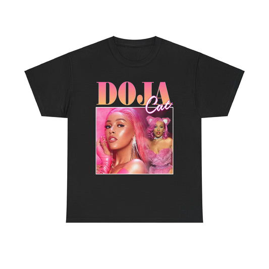 Doja Bootleg Rap Concert Unisex Heavy Cotton Tee