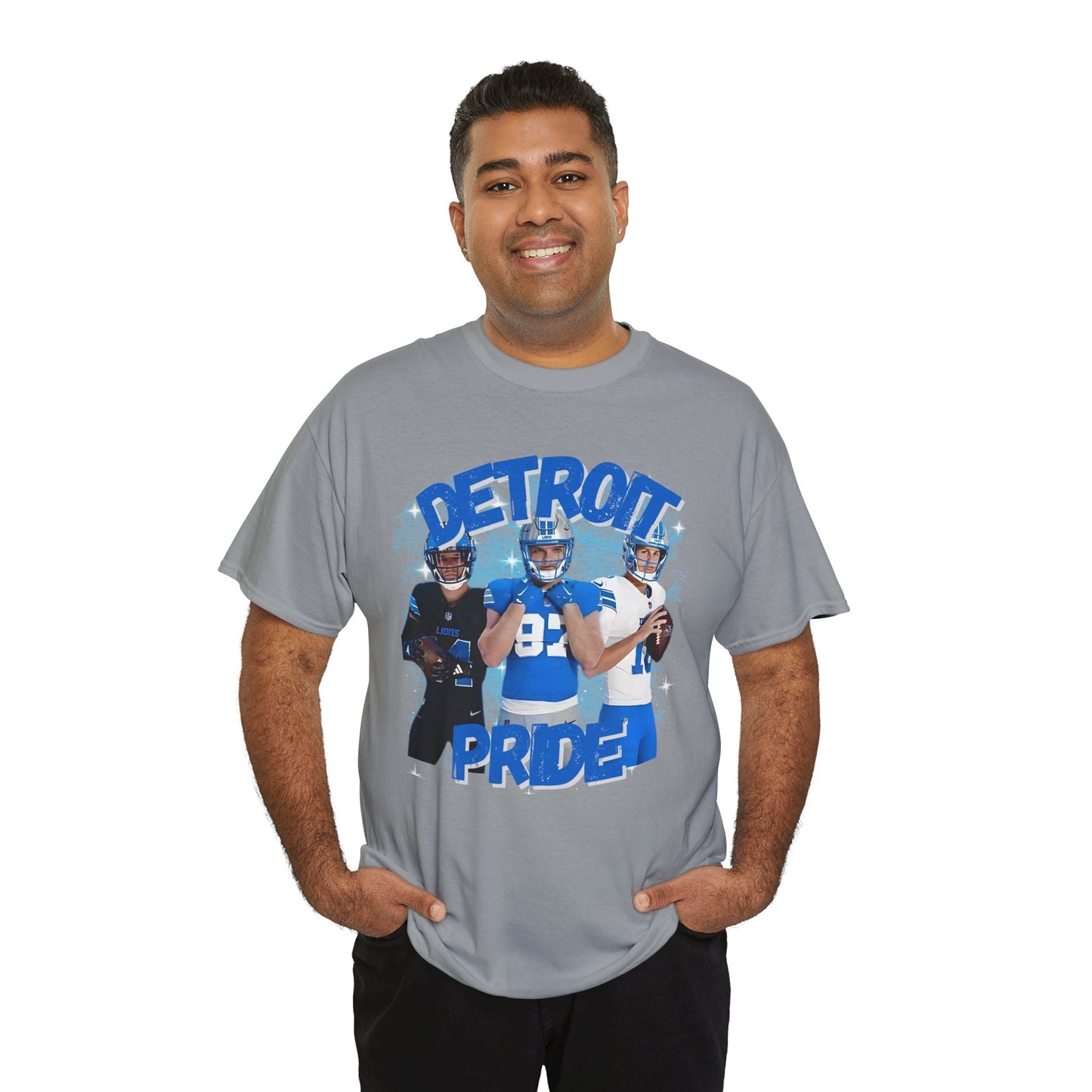 DETROIT FOOTBALL STARS Tee