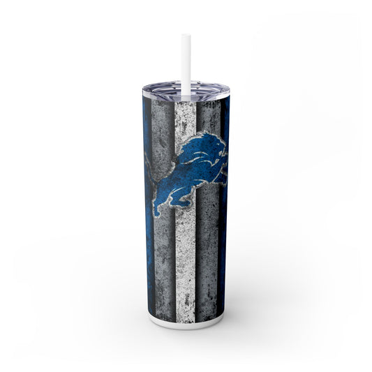 Detroit Lions Skinny Tumbler 20 oz