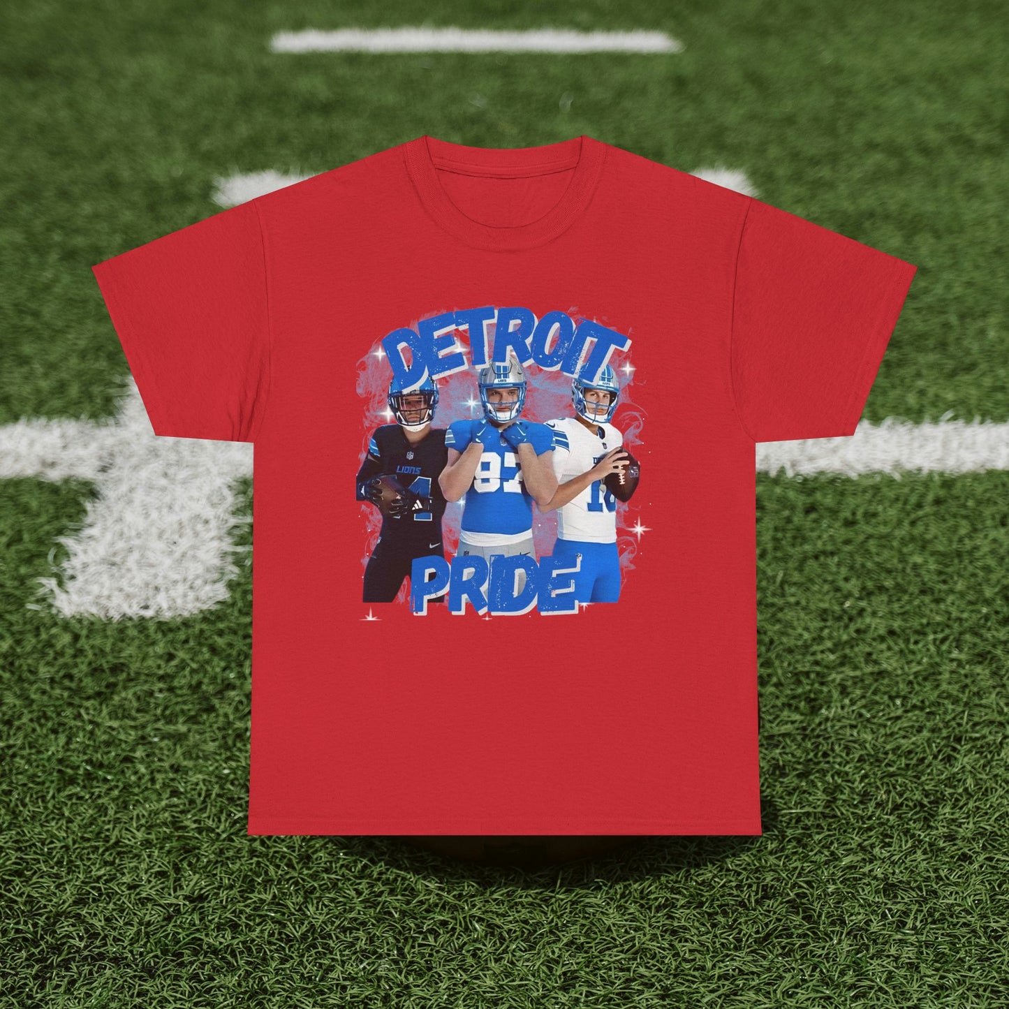 DETROIT FOOTBALL STARS Tee