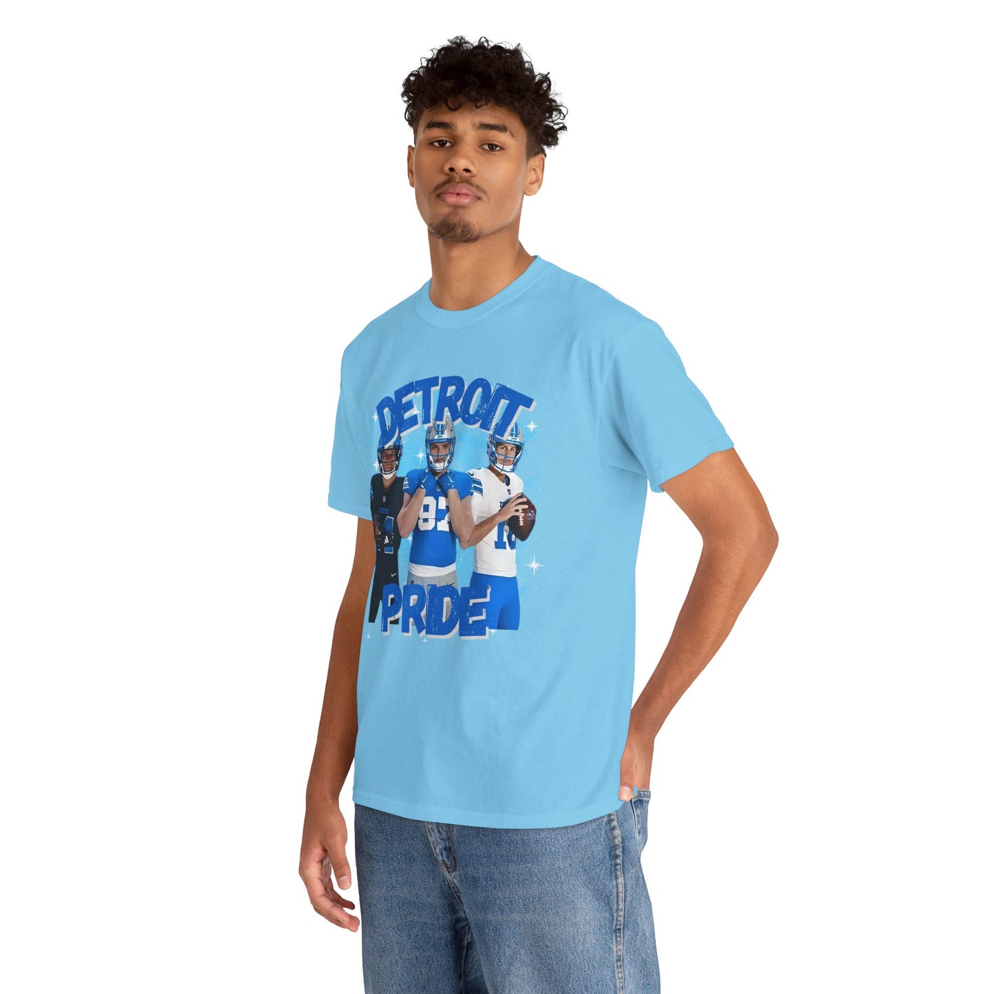 DETROIT FOOTBALL STARS Tee