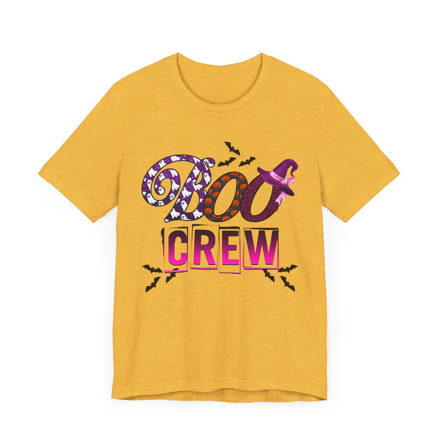 Boo Crew Halloween Unisex Jersey Tee