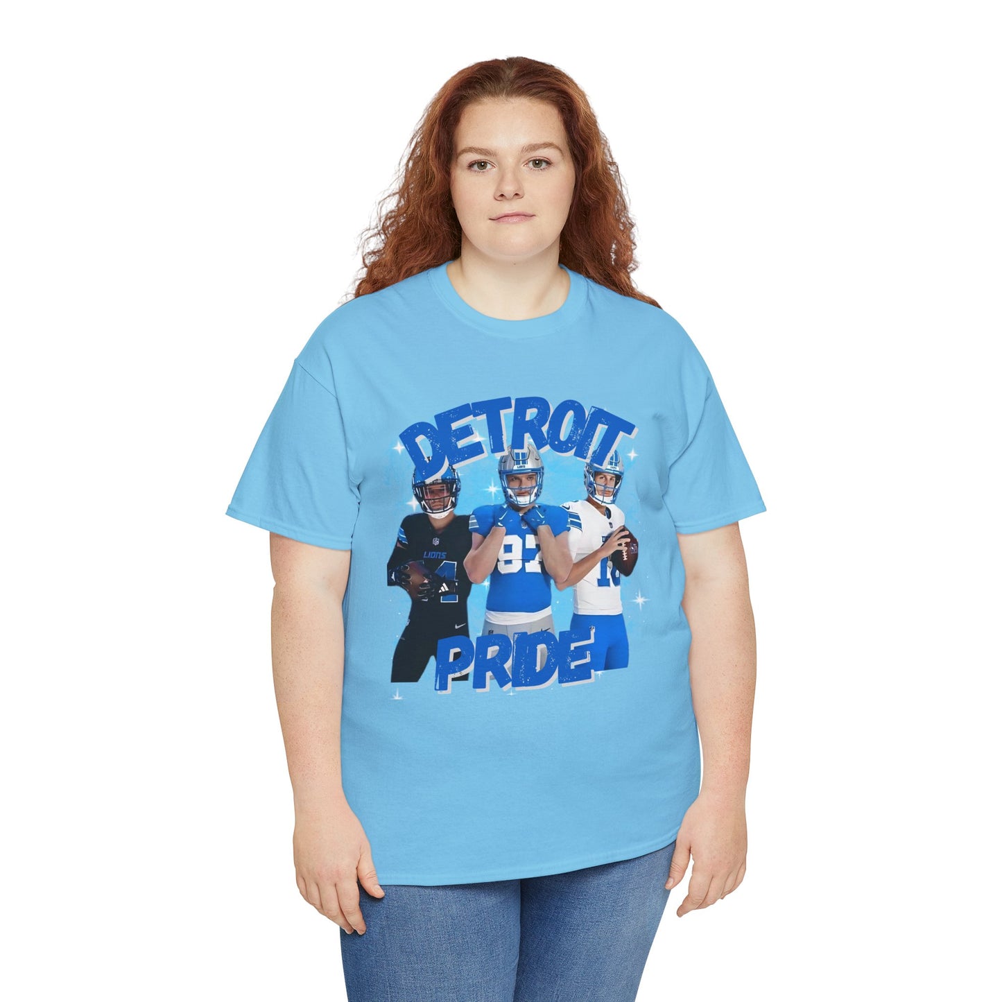 DETROIT FOOTBALL STARS Tee