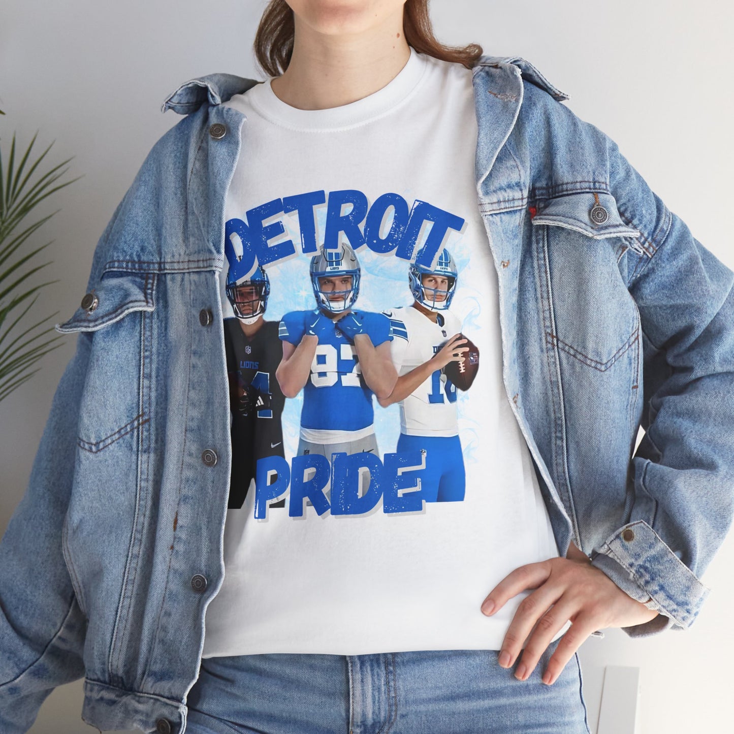 DETROIT FOOTBALL STARS Tee