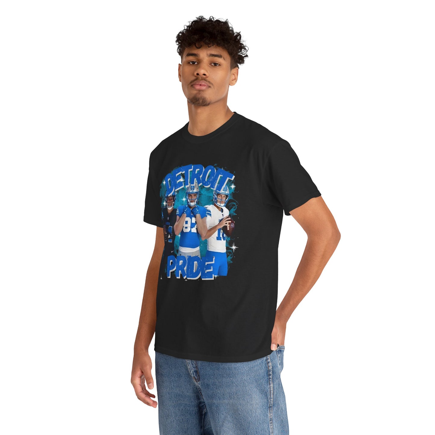 DETROIT FOOTBALL STARS Tee