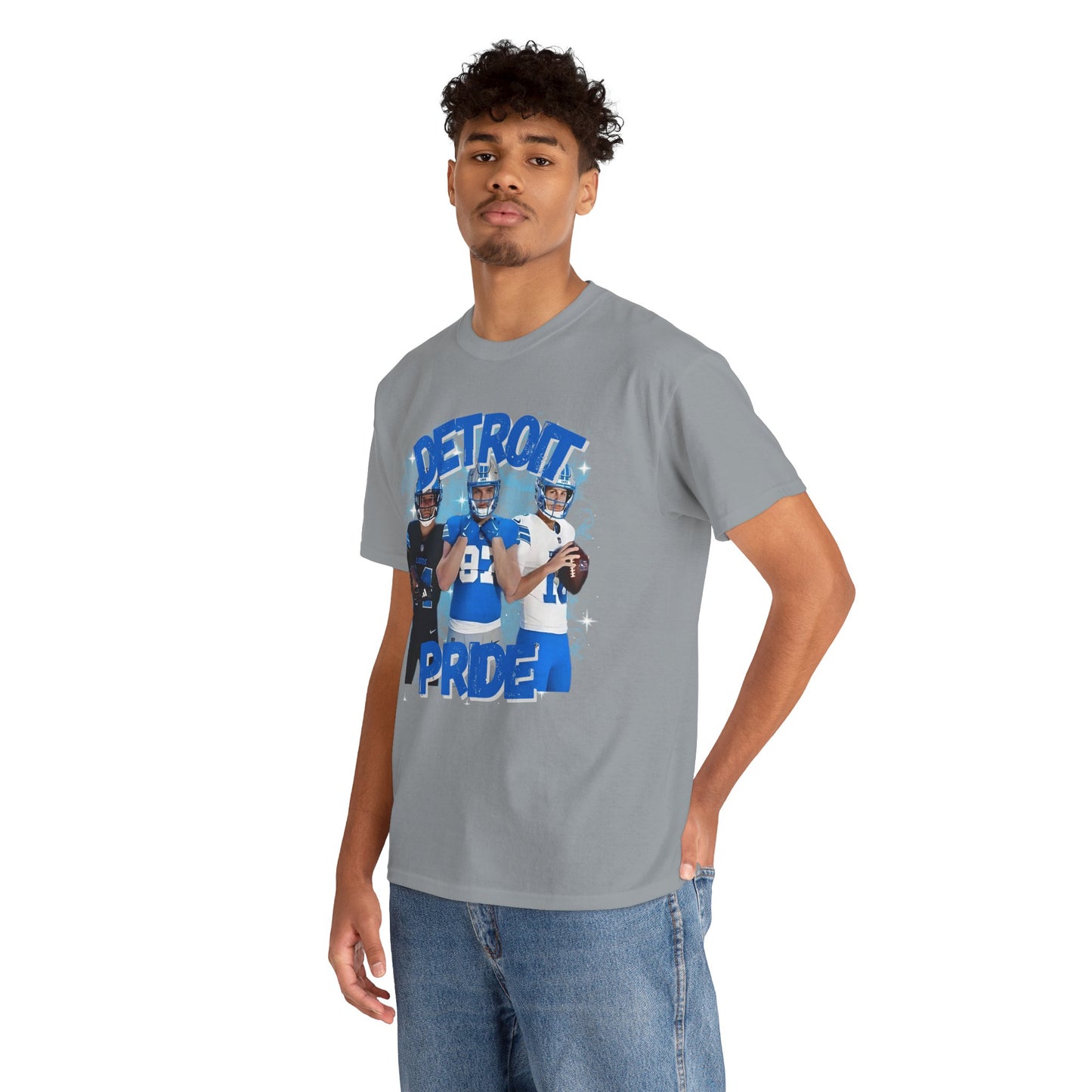 DETROIT FOOTBALL STARS Tee