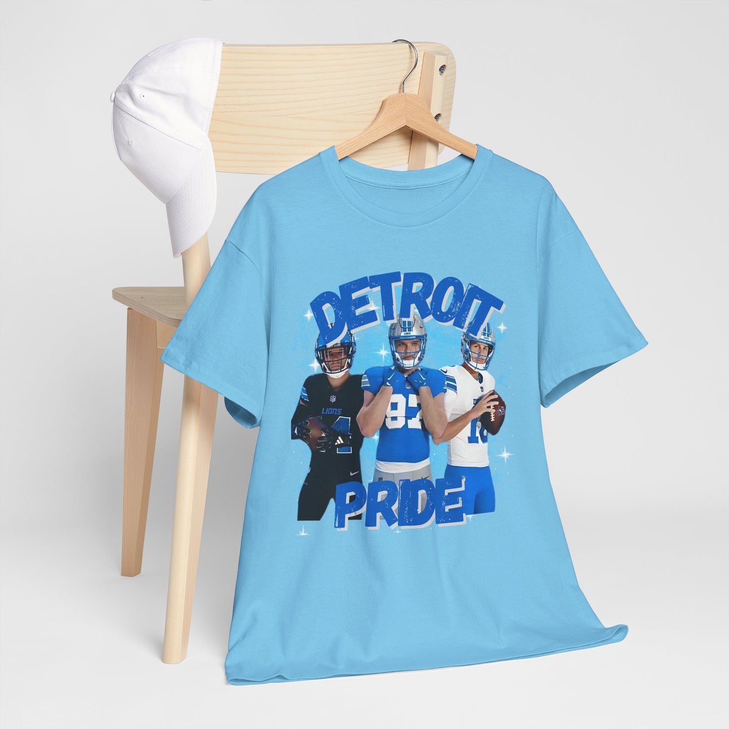 DETROIT FOOTBALL STARS Tee