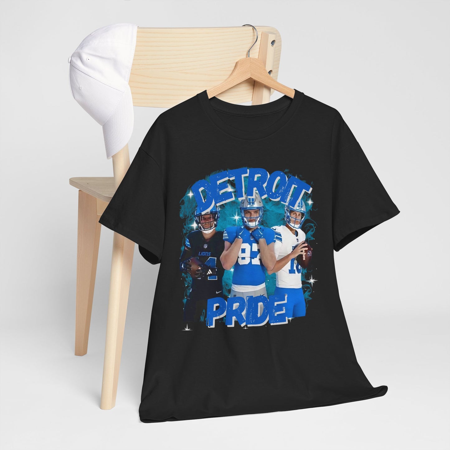 DETROIT FOOTBALL STARS Tee