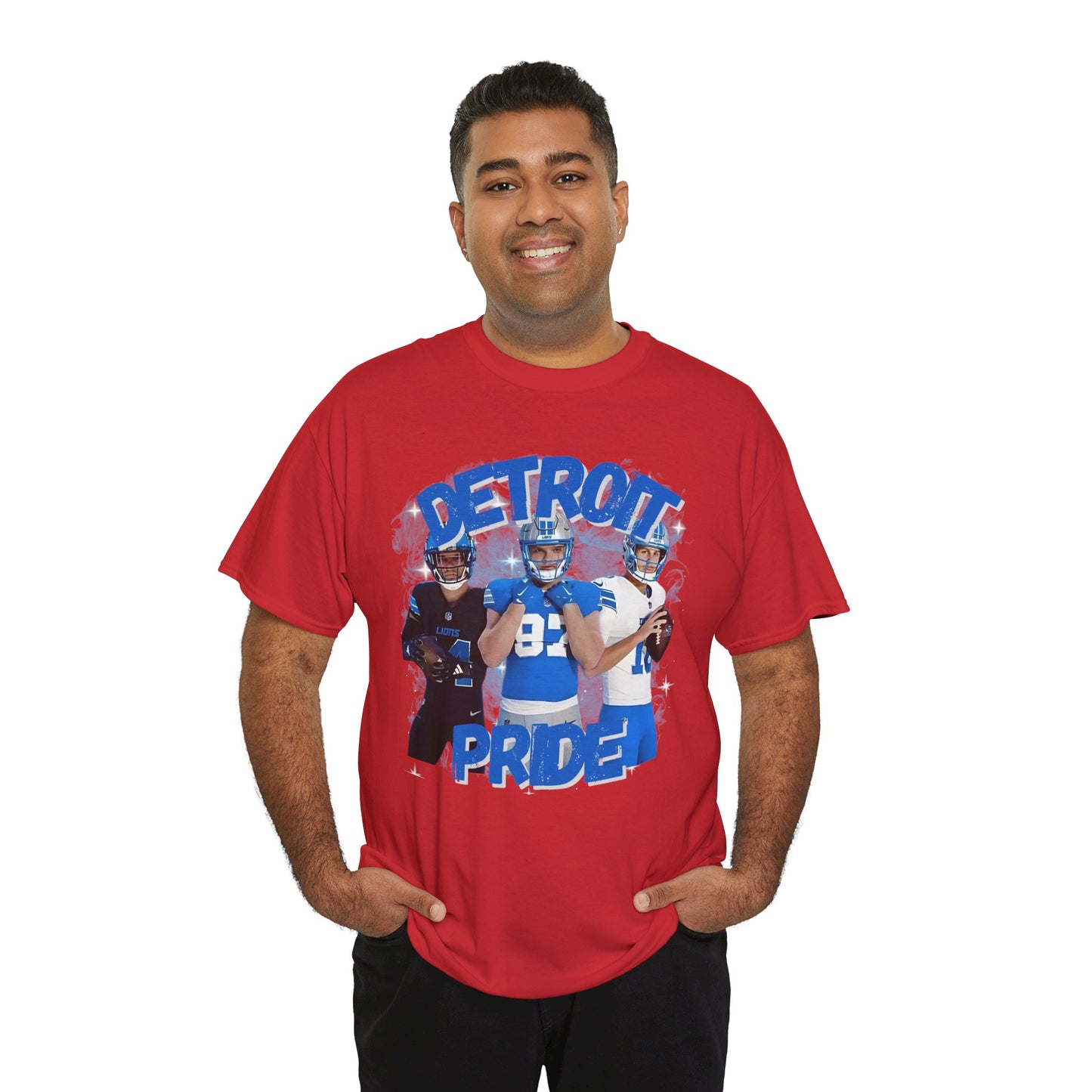 DETROIT FOOTBALL STARS Tee