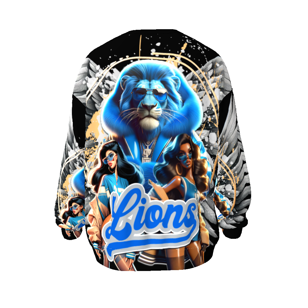 LIONS,Detroit,Street Wear,3d print,Detroit Pimp