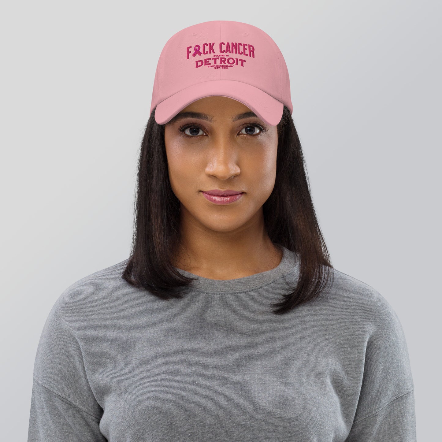 Started IN Detroit F*CK CANCER Campus Hat