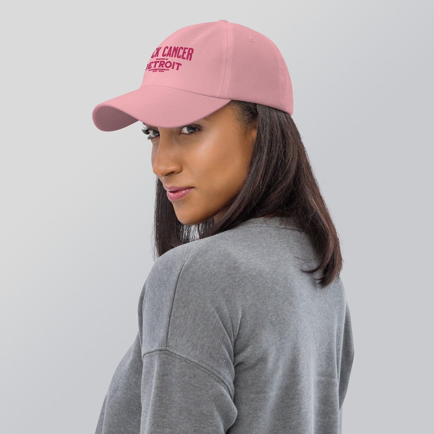 Started IN Detroit F*CK CANCER Campus Hat