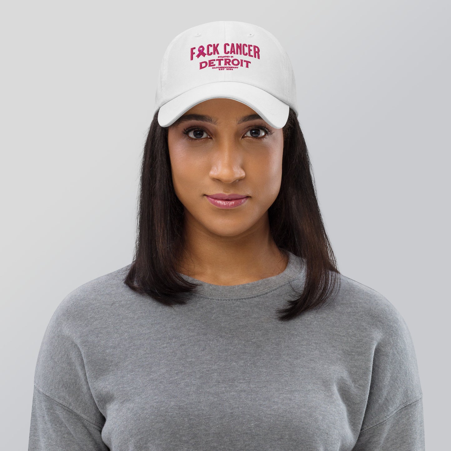 Started IN Detroit F*CK CANCER Campus Hat