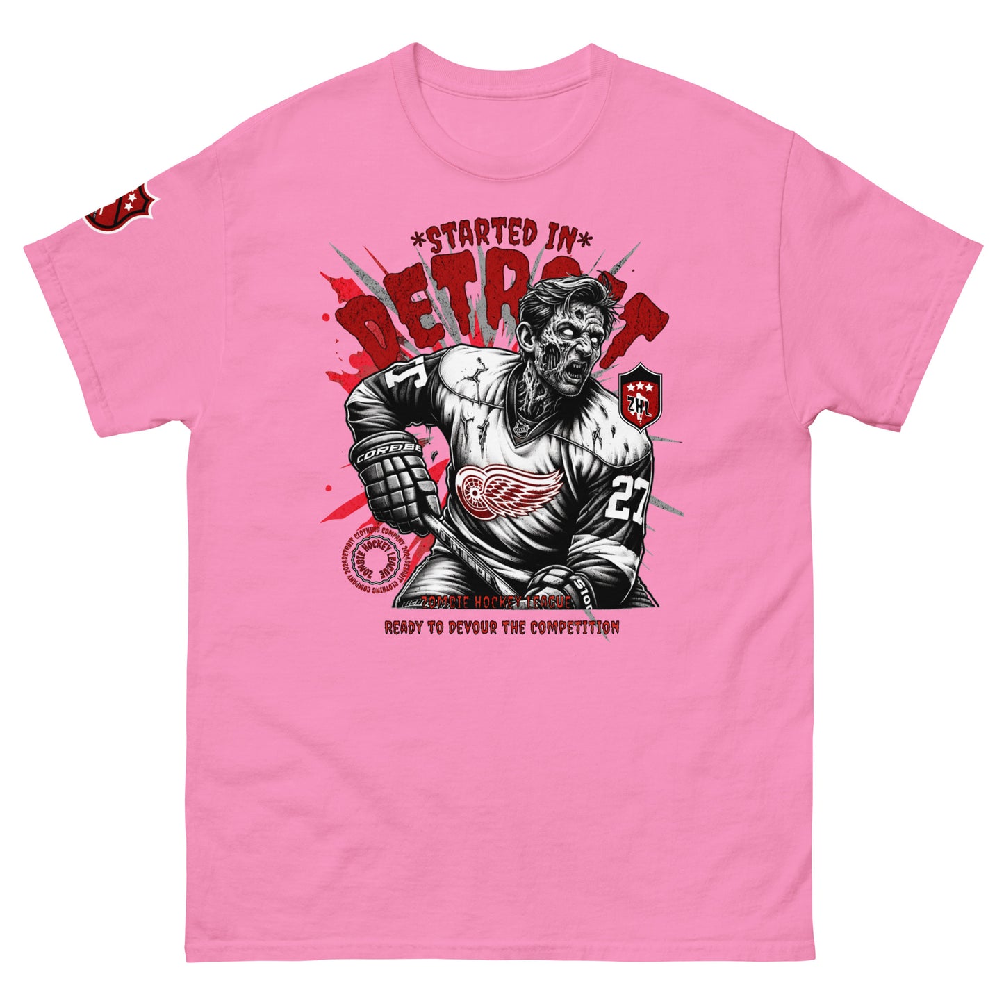 Zombie Hockey League  Unisex classic tee