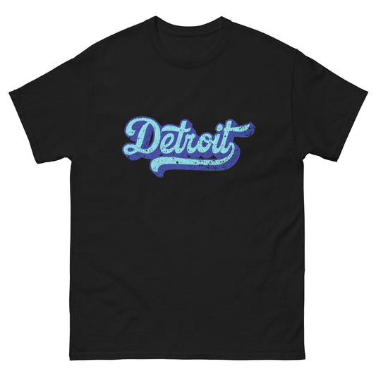 Detroit large Print Unisex Classic Tee