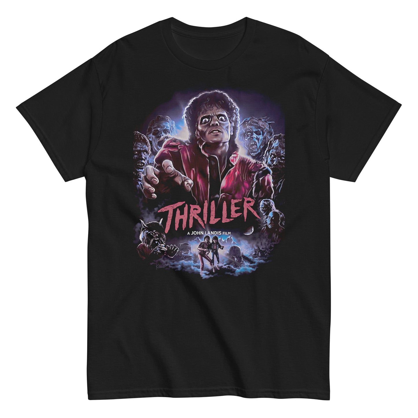 MJ Thriller Backdoor Concert Tee