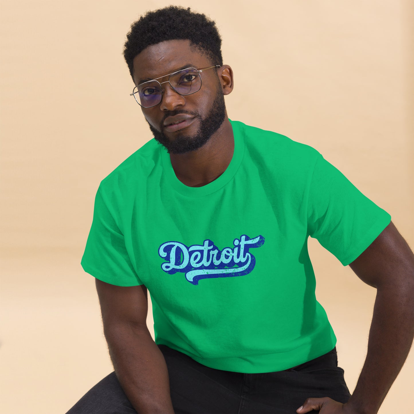 Detroit large Print Unisex Classic Tee