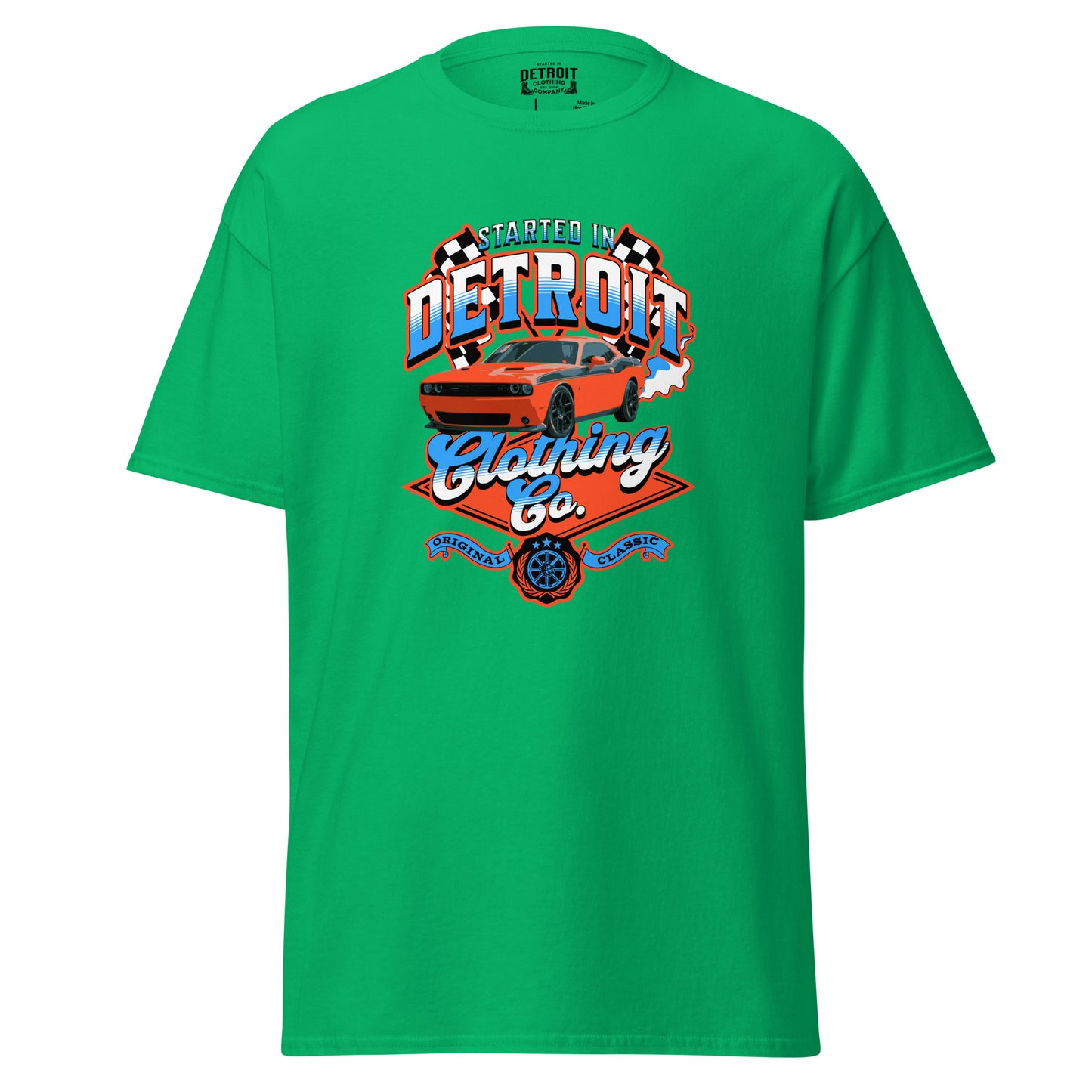 Started IN Detroit Clothing Co. Muscle Car Unisex Classic Tee