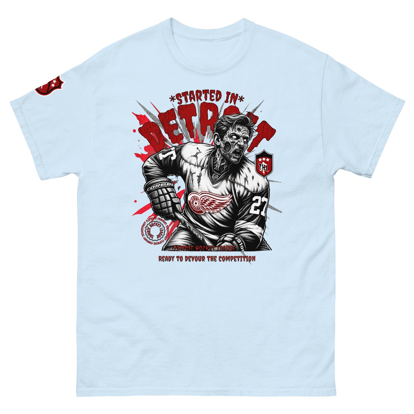 Zombie Hockey League  Unisex classic tee