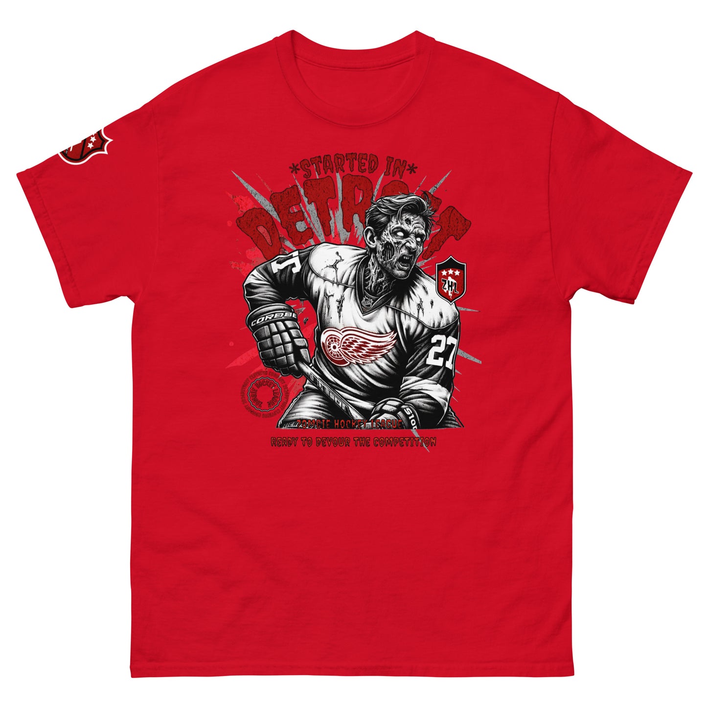 Zombie Hockey League  Unisex classic tee