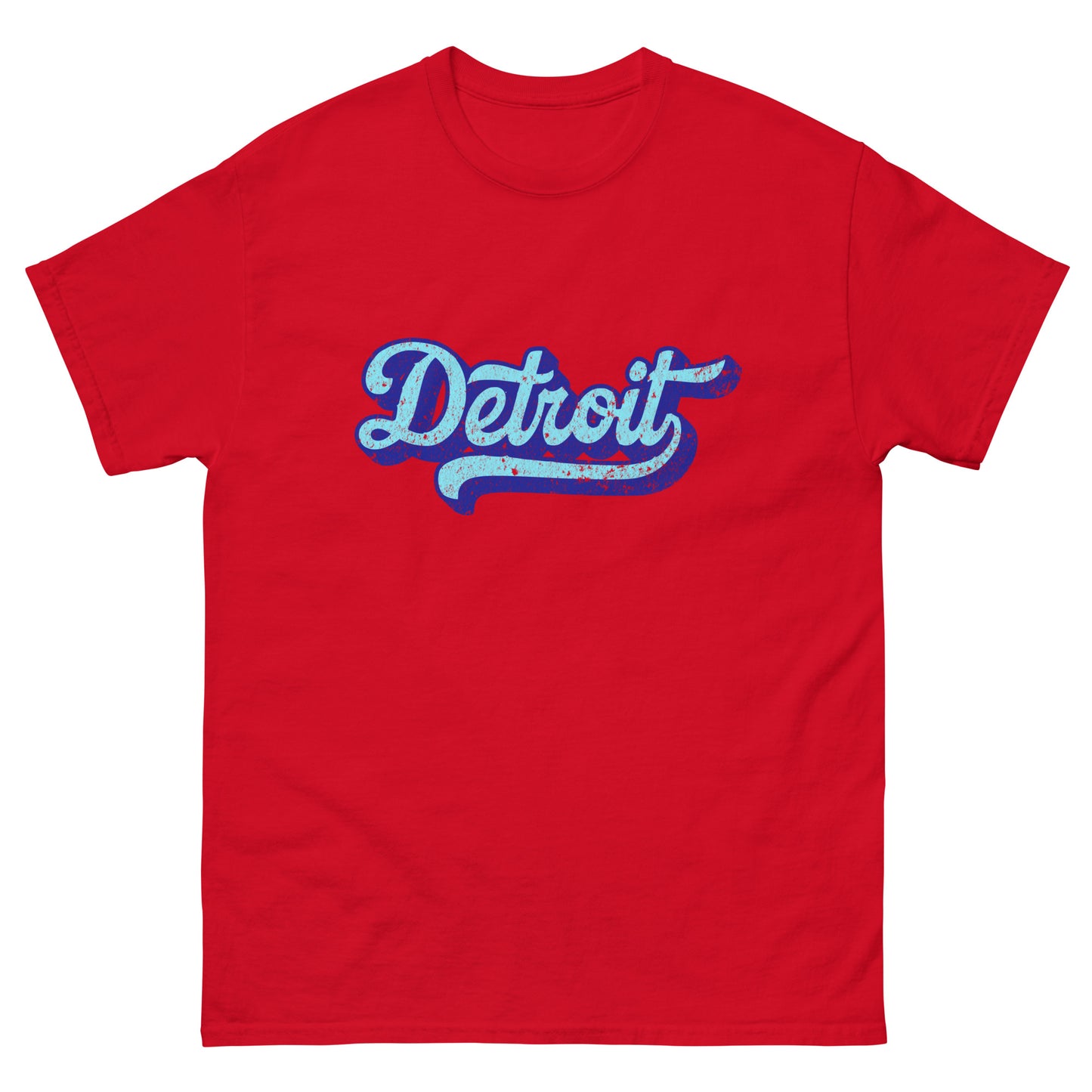 Detroit large Print Unisex Classic Tee