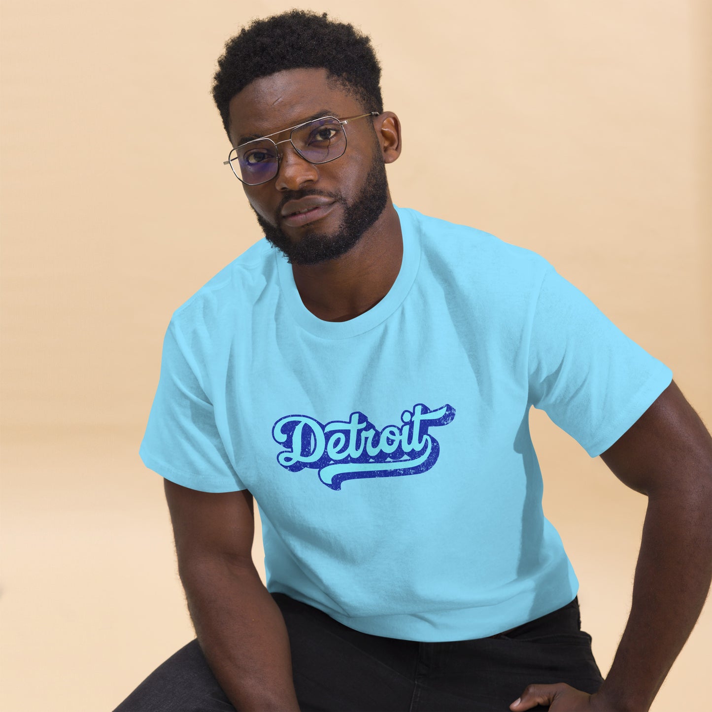 Detroit large Print Unisex Classic Tee