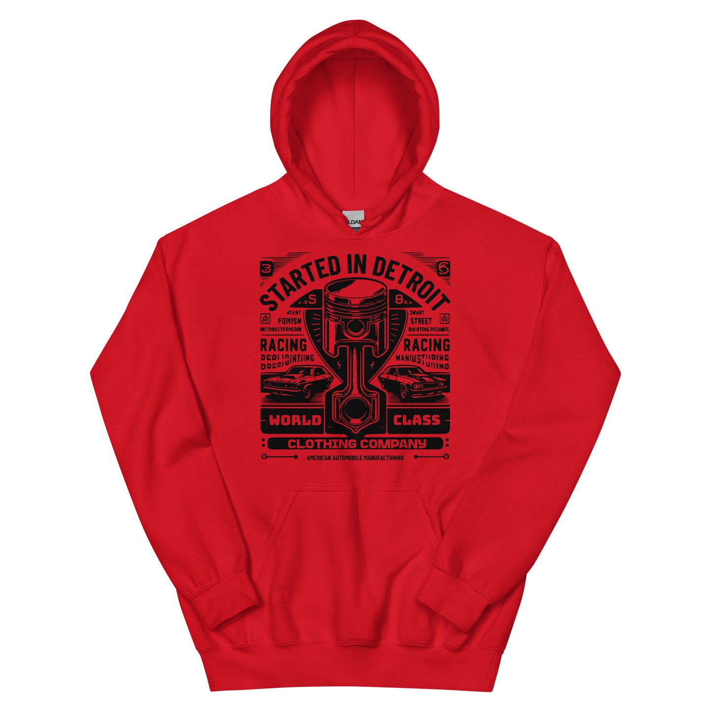 Piston Rod Racing Unisex Hoodie