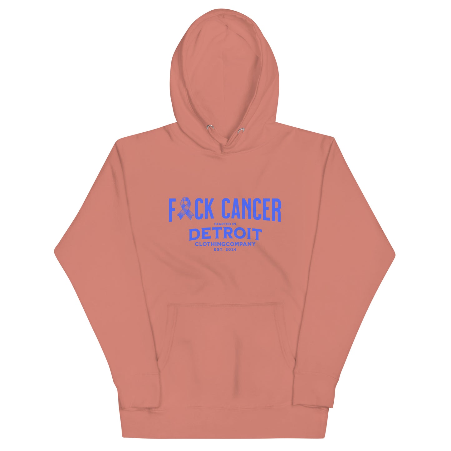 Started IN Detroit F*CK CANCER Pull Over Hoodie