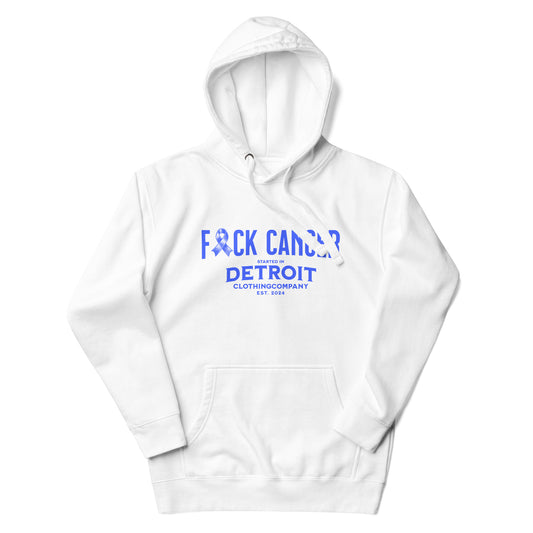 Started In Detroit FUCK Cancer Premium Unisex Hoodie