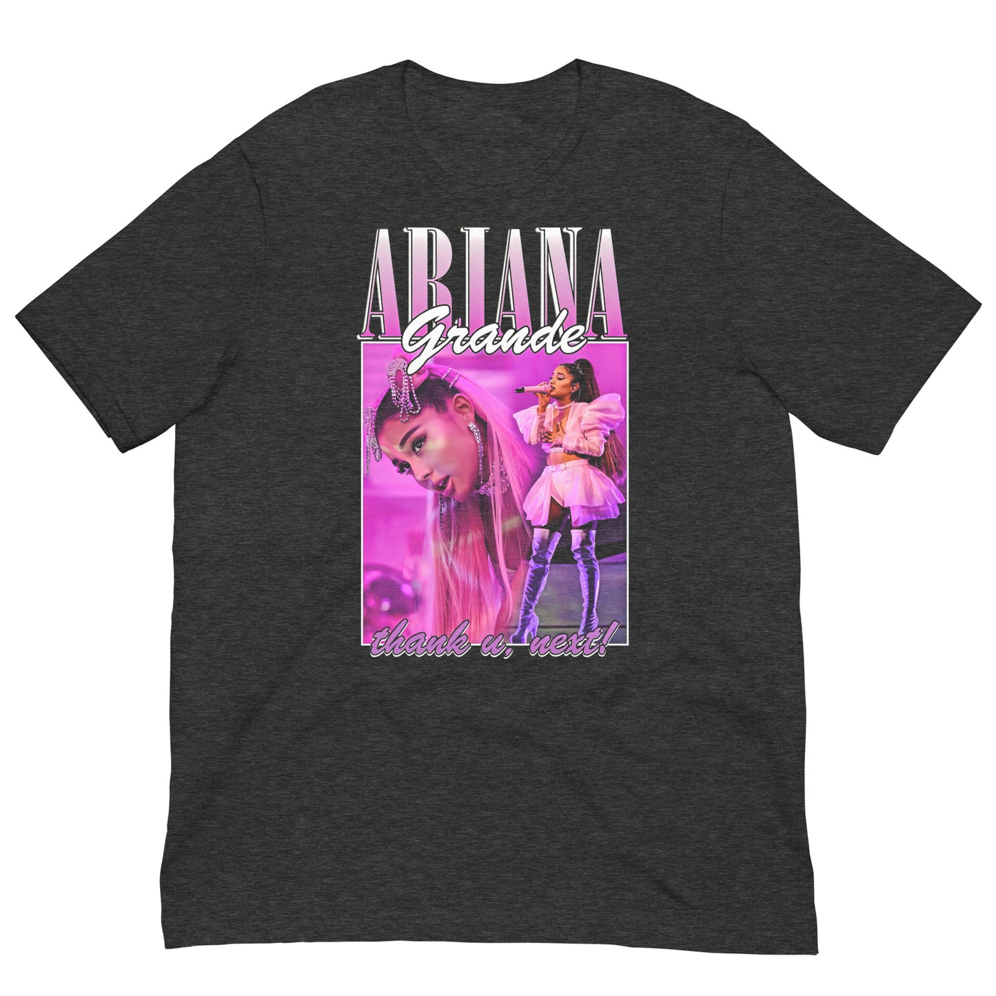 Ariana Pop Star Grande Backdoor Concert Tee Unisex